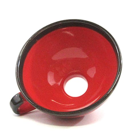 Entonnoir à Confiture Inox Avec 2 Embouts (5,5 Cm Et 2 Cm) - Poignée, Dimensions 12x14 Cm